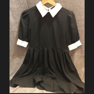 🕸WEDNESDAY ADDAMS MINI DRESS🕸